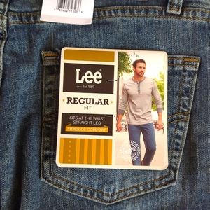 lee mens jeans regular fit stretch